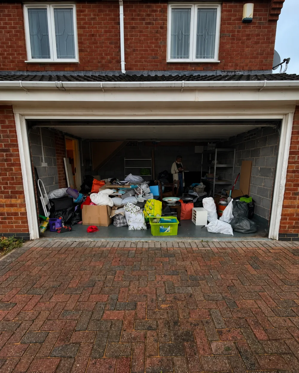 Before: Garage clearout